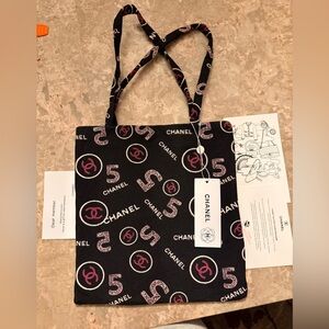 C Black red and Pink Tote Bag